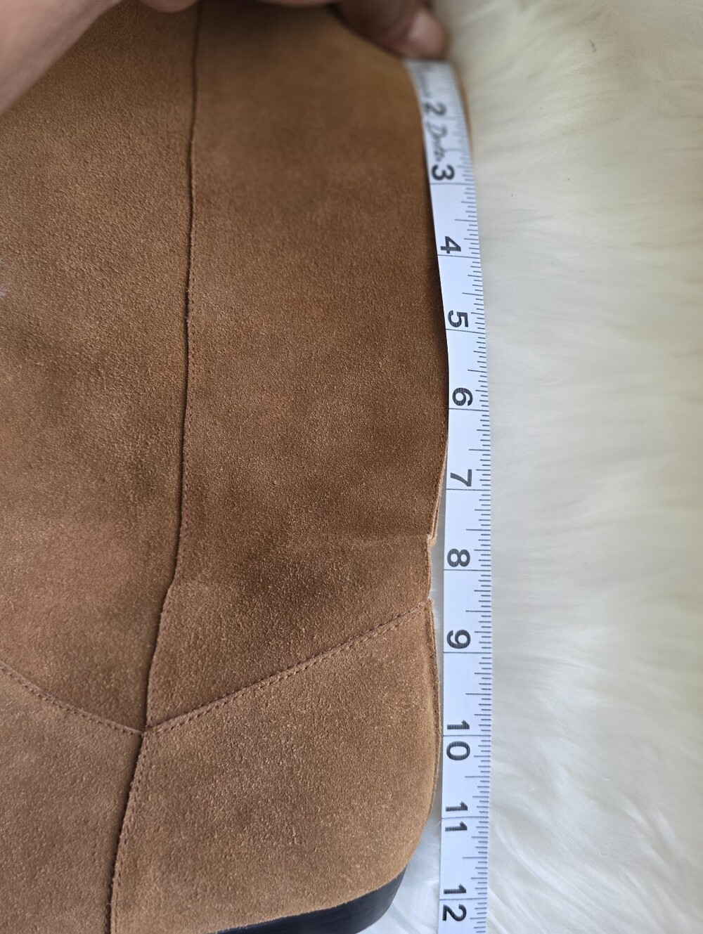 Neutral Zone Classic Tan Suede Leather Knee-High Boots Size 8 - Picture 13 of 16